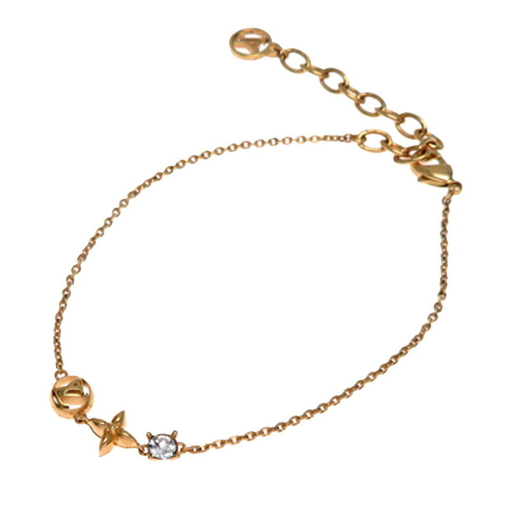 LOUIS VUITTON Gold Charm Bracelet